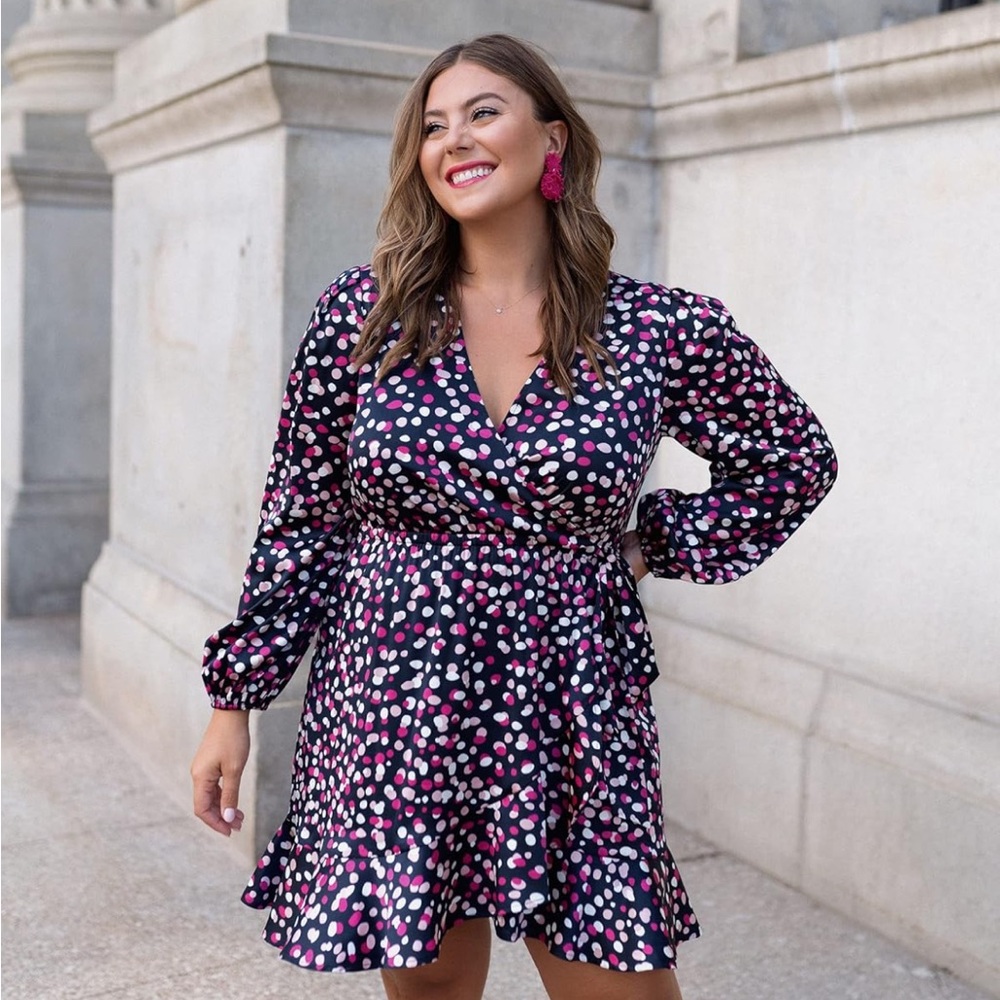 NWT The Drop Wrap Dress Size L - Never Worn!